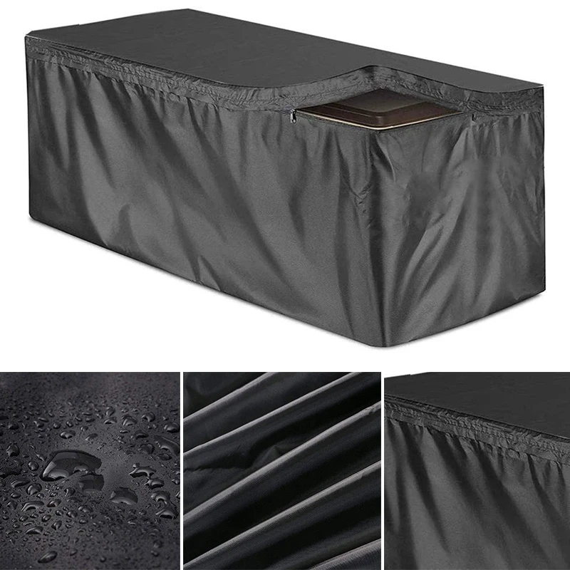Outdoor Deck Box Cover with Zipper Waterproof Garden Storage Box Cover Patio Storage Container Protective Cover
Outdoor Deck Box Cover with Zipper Waterproof Garden Storage Box Cover Patio Storage Container Protective Cover