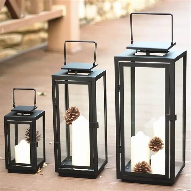 Metal Garden Candle Holder Balcony Lantern Glass Jar Hang Halloween Candle Holder Windproof Mariage Decoration Home Accessories
Metal Garden Candle Holder Balcony Lantern Glass Jar Hang Halloween Candle Holder Windproof Mariage Decoration Home Accessories