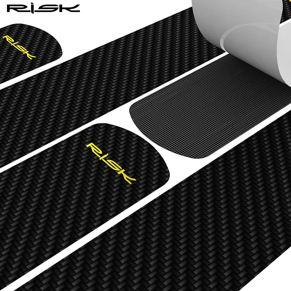 RISK Bicycle Chain Sticker Scratch Protector MTB/Road Bicycle Anti Slip Sticker Protection Frame
RISK Bicycle Chain Sticker Scratch Protector MTB/Road Bicycle Anti Slip Sticker Protection Frame