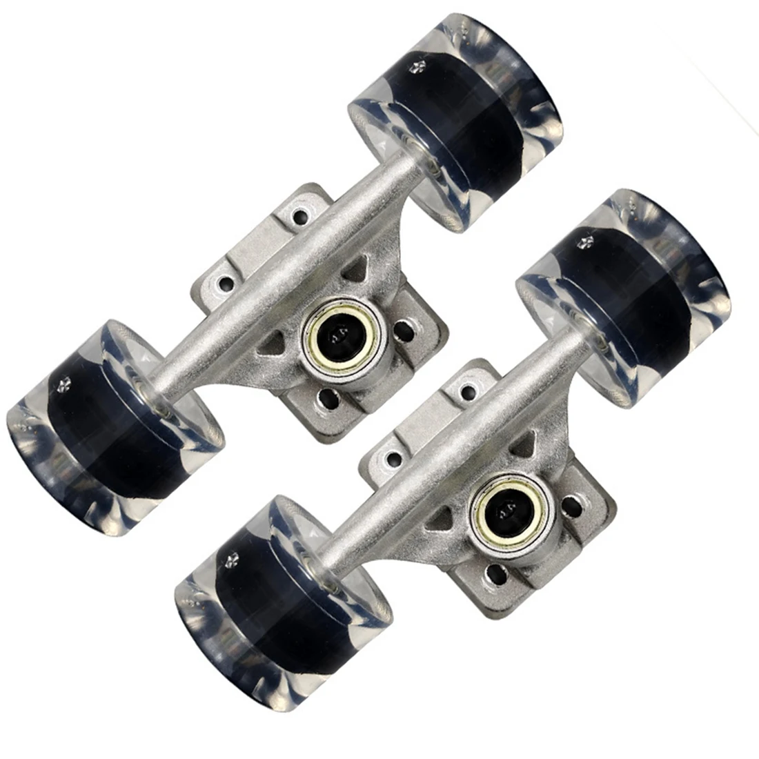 Double Up Land Surfing Skateboard Bridge Turning to CX9 Flexible Base From the Bottom of the Pedal Spinning Truck,Silver
Double Up Land Surfing Skateboard Bridge Turning to CX9 Flexible Base From the Bottom of the Pedal Spinning Truck,Silver