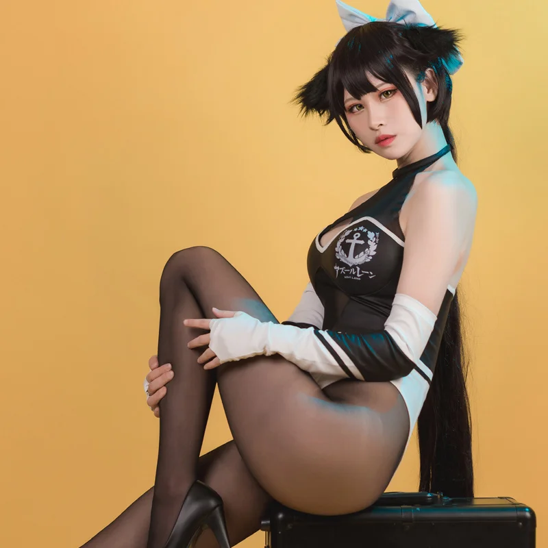 Azur Lane IJN Takao/ IJN Atago Cosplay Costume Sexy Jumpsuit Girls Cute Lingere Halloween Carnival Outifits Custom Made
Azur Lane IJN Takao/ IJN Atago Cosplay Costume Sexy Jumpsuit Girls Cute Lingere Halloween Carnival Outifits Custom Made