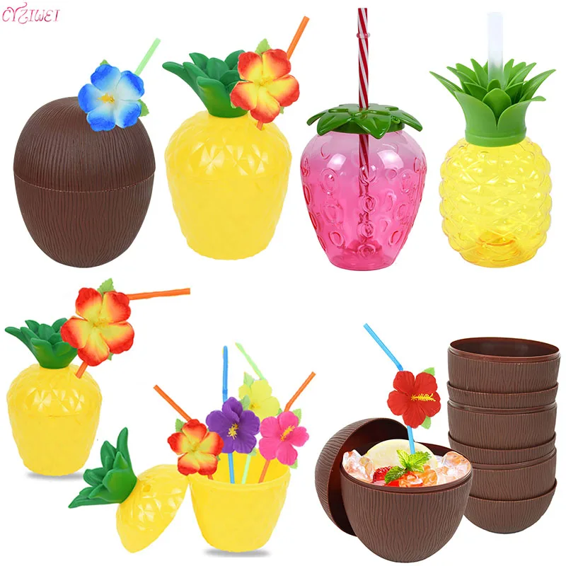 Spring Strawberry Straw Water Bottle portable Pineapple plastic cup Beach Summer Tropical Party Supplies Luau Wedding Birthday
Spring Strawberry Straw Water Bottle portable Pineapple plastic cup Beach Summer Tropical Party Supplies Luau Wedding Birthday