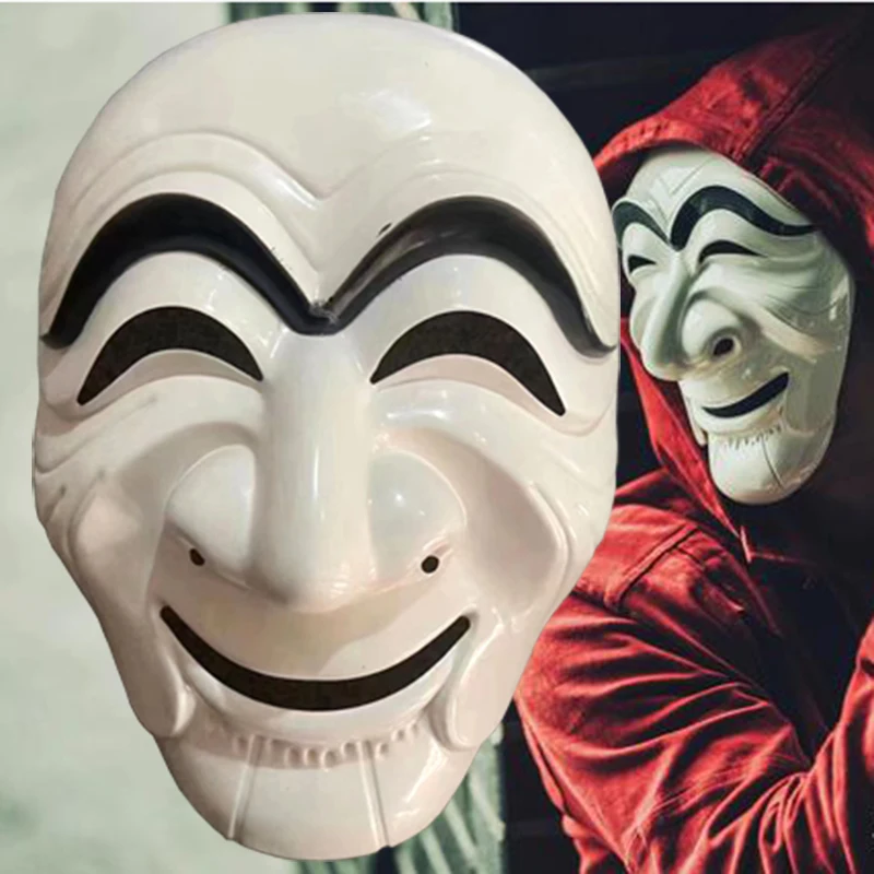 Money Heist: Korea - Joint Economic Area Masks Cosplay Korea Masques Half Face PVC Halloween Carnival Party Helmets
Money Heist: Korea - Joint Economic Area Masks Cosplay Korea Masques Half Face PVC Halloween Carnival Party Helmets