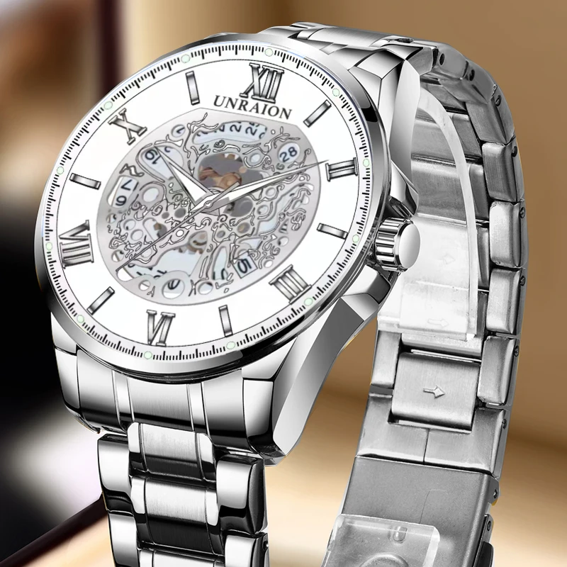 New automatic non mechanical watch Blue light watch Men's watch Luminous calendar imported waterproof quartz watch
New automatic non mechanical watch Blue light watch Men's watch Luminous calendar imported waterproof quartz watch