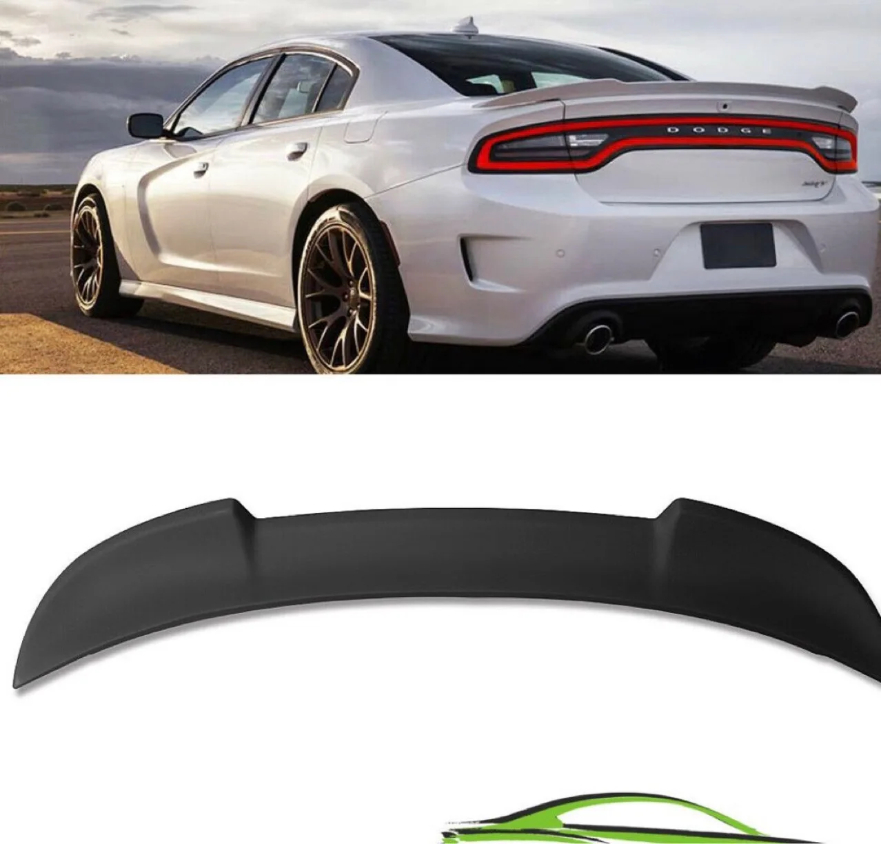 New Carbon Fiber Look /Black Car Rear Roof Spoiler Wing Trunk Spoiler Wing Lip For DODGE Charger SRT SXT R/T Pursuit 2015-2019
New Carbon Fiber Look /Black Car Rear Roof Spoiler Wing Trunk Spoiler Wing Lip For DODGE Charger SRT SXT R/T Pursuit 2015-2019