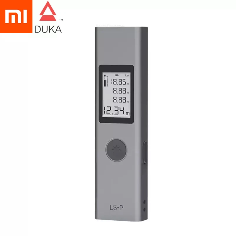 Xiaomi Duka Smart Laser Rangefinder 40m LS-P USB Flash High Precision Measurement Portable Handheld Rangefinder Xiaomi Official
Xiaomi Duka Smart Laser Rangefinder 40m LS-P USB Flash High Precision Measurement Portable Handheld Rangefinder Xiaomi Official