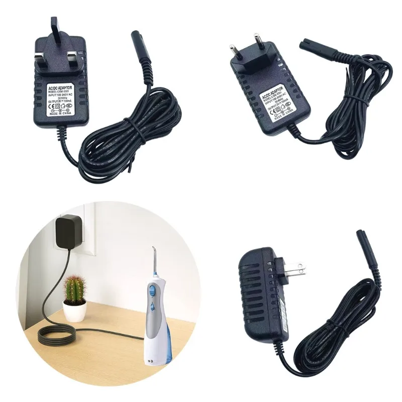 Charger For Waterpik WP360 WP360W WP462 WP462W WP450 WP450W WP450EC WP462EC WP-460W WP-360C Power Cord Two Prong Adapter
Charger For Waterpik WP360 WP360W WP462 WP462W WP450 WP450W WP450EC WP462EC WP-460W WP-360C Power Cord Two Prong Adapter