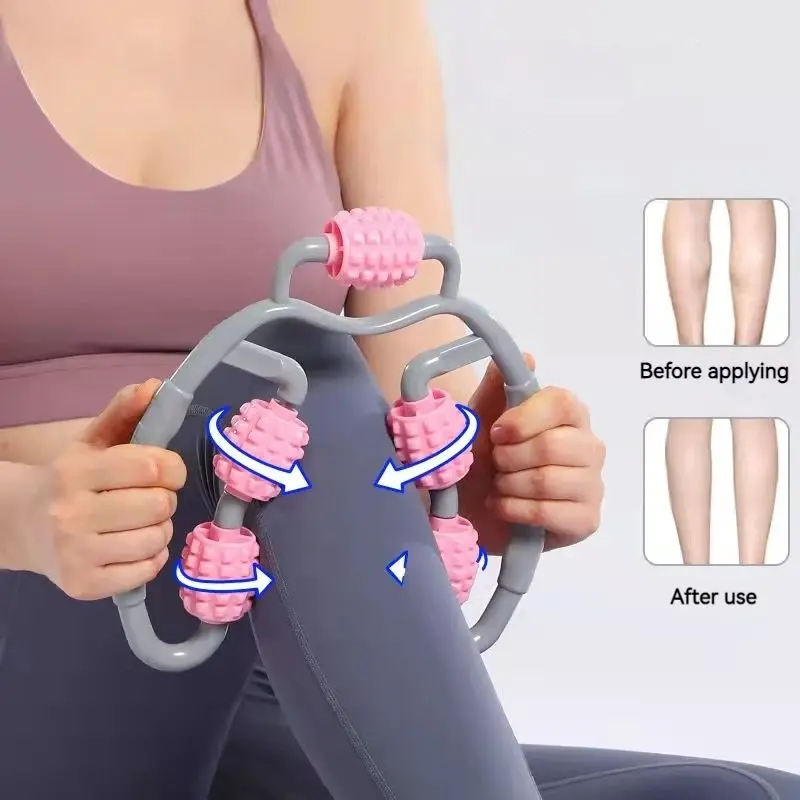 Roller Relaxation Muscle Massager Home U Shaped Stovepipe Home Yoga Pilates Fitness Equipment Shaping Tool
Roller Relaxation Muscle Massager Home U Shaped Stovepipe Home Yoga Pilates Fitness Equipment Shaping Tool