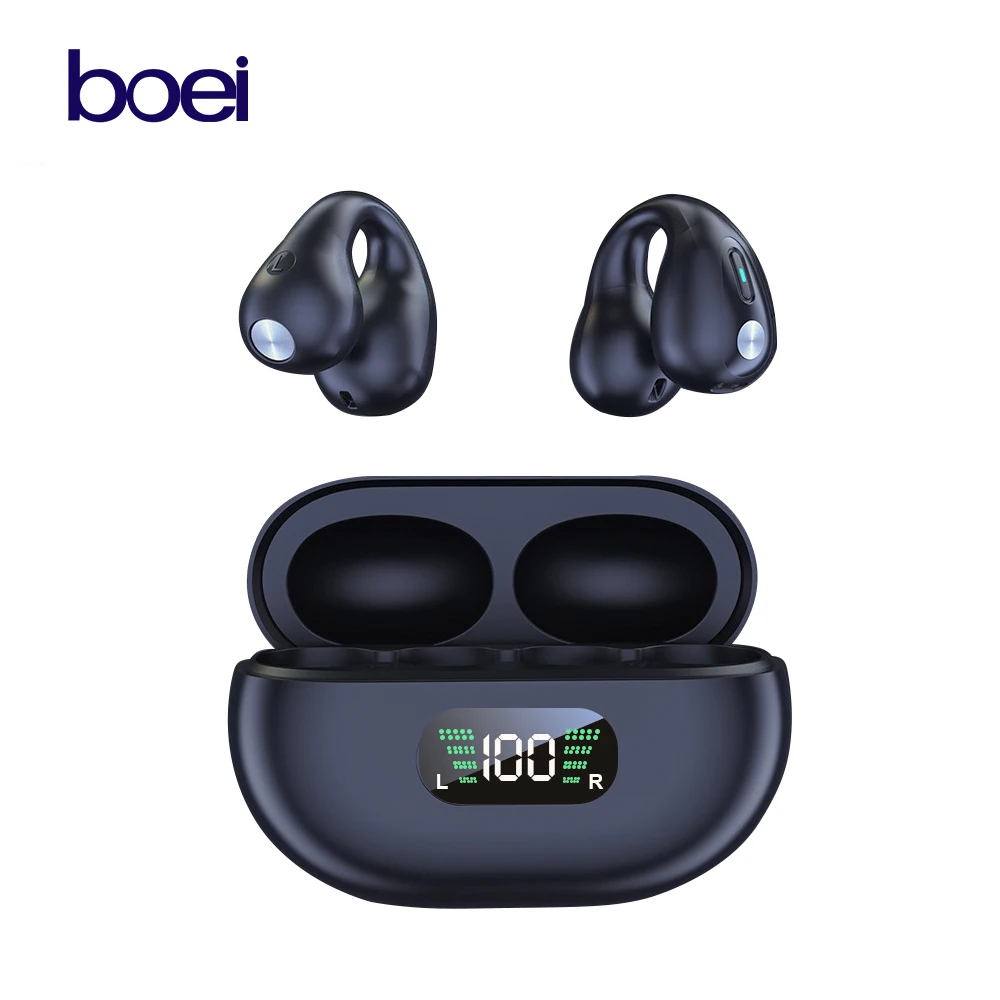 Беспроводные Bluetooth 5,3 наушники Boei с костной проводимостью, Hi-Fi стерео IPX5 спортивные наушники, сенсорные наушники, гарнитура с микрофоном
Беспроводные Bluetooth 5,3 наушники Boei с костной проводимостью, Hi-Fi стерео IPX5 спортивные наушники, сенсорные наушники, гарнитура с микрофоном