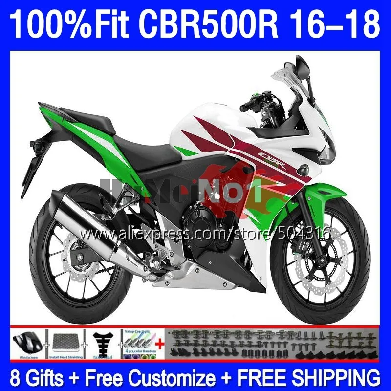 Корпус инжектора для HONDA CBR500 CBR 500 R 500R RR CBR500R 16 17 18 178MC.37 500CC CBR-500R 2016 2017 2018 Обтекатели зеленый белый
Корпус инжектора для HONDA CBR500 CBR 500 R 500R RR CBR500R 16 17 18 178MC.37 500CC CBR-500R 2016 2017 2018 Обтекатели зеленый белый