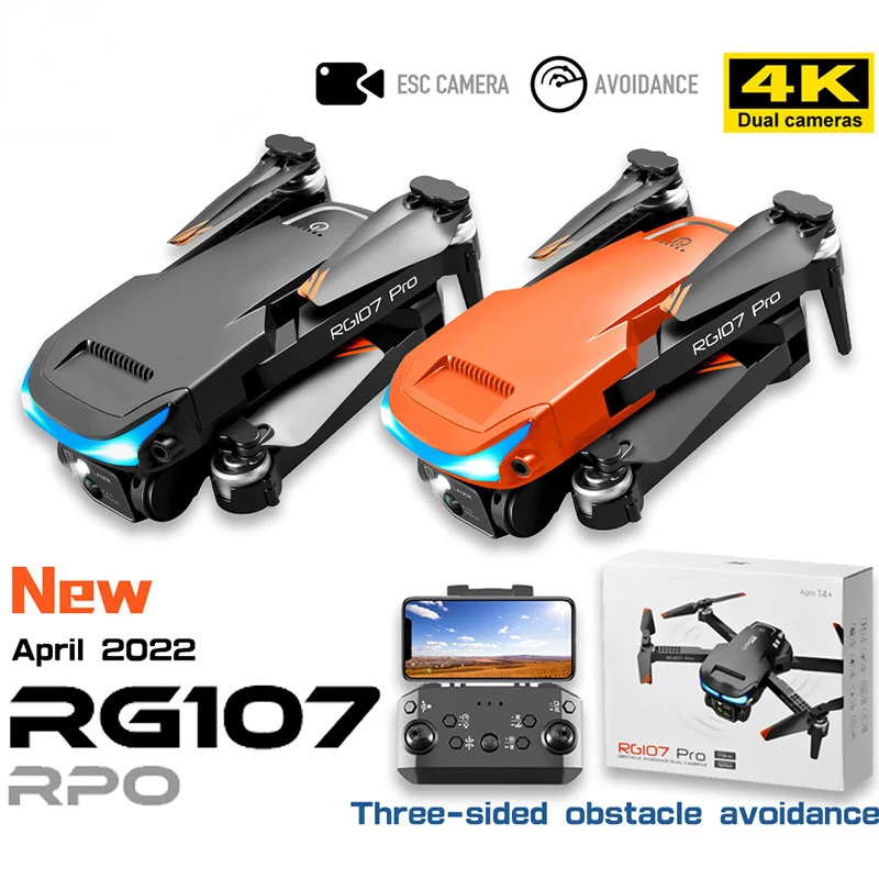 4K Drone ESC Three-sided Obstacle avoidance Professional Dual HD Camera FPV Aerial Photography Foldable Quadcopter
4K Drone ESC Three-sided Obstacle avoidance Professional Dual HD Camera FPV Aerial Photography Foldable Quadcopter
