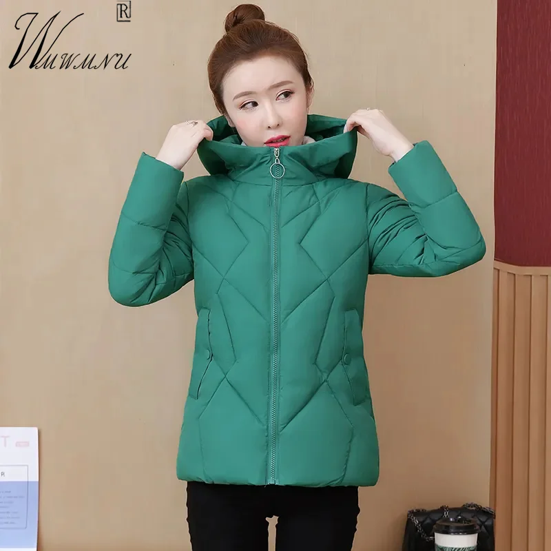 Women Windproof Warm Short Quilted Jacket 2022 Winter Zipper Straight Hooded Parkas Korean Fashion Oversize Padded Quilted Coat
Women Windproof Warm Short Quilted Jacket 2022 Winter Zipper Straight Hooded Parkas Korean Fashion Oversize Padded Quilted Coat