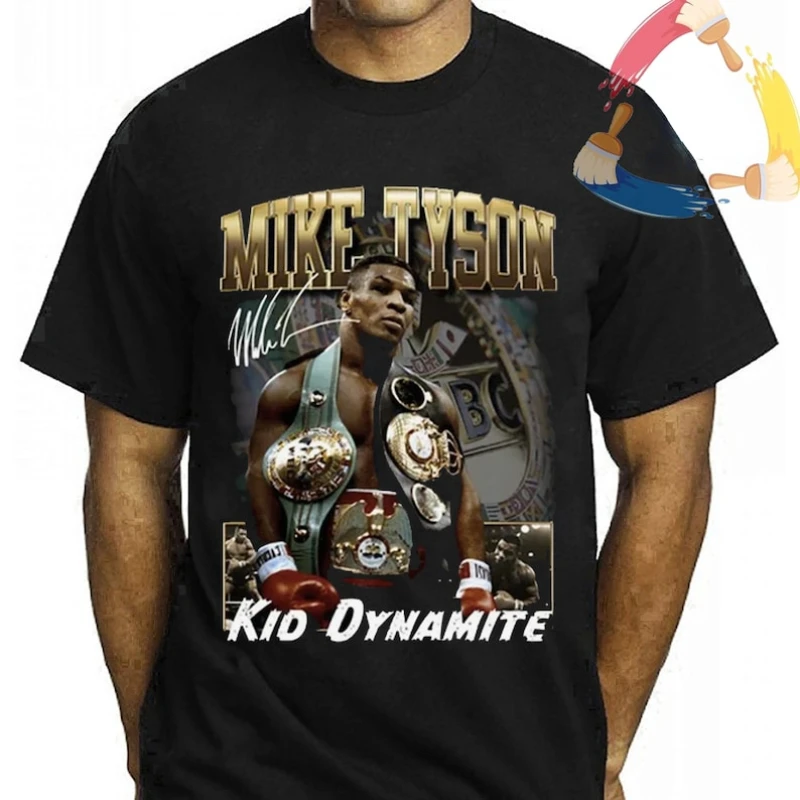Mike Tyson Kid Dynamite Vintage Iron Mike T Shirt. Short Sleeve 100% Cotton Casual T-shirts Loose Top Size S-3XL
Mike Tyson Kid Dynamite Vintage Iron Mike T Shirt. Short Sleeve 100% Cotton Casual T-shirts Loose Top Size S-3XL