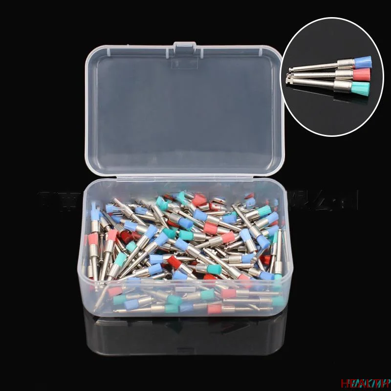 100pcs/Box Disposable Dental Nylon Latch Flat Type Dental Care Polisher Polishing 0.4 Brush Head Teeth Whitening Clean Brushes
100pcs/Box Disposable Dental Nylon Latch Flat Type Dental Care Polisher Polishing 0.4 Brush Head Teeth Whitening Clean Brushes