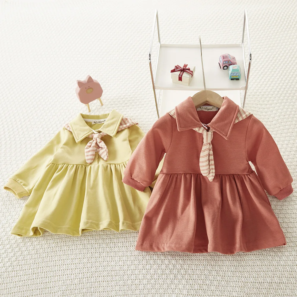 Baby Girl Clothes Toddler Dress Spring 2022 New Baby Girl Dress Infant Detachable Navy Collar Cotton Casual Dress 
Baby Girl Clothes Toddler Dress Spring 2022 New Baby Girl Dress Infant Detachable Navy Collar Cotton Casual Dress