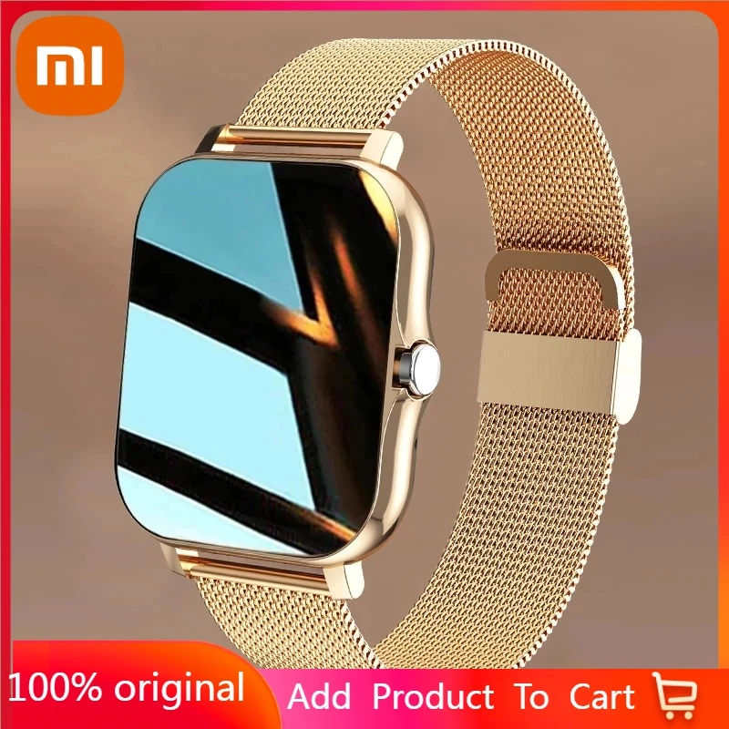 Смарт-часы Xiaomi для мужчин и женщин, сенсорный экран, фитнес-трекер, Bluetooth, звонок, умные часы для женщин
Смарт-часы Xiaomi для мужчин и женщин, сенсорный экран, фитнес-трекер, Bluetooth, звонок, умные часы для женщин