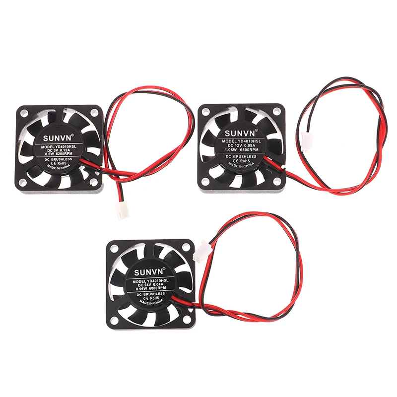 Innovative And Practical For 4010 Oil Bearing Brushless Cooling 2PIN SUNVN 40mm Mute Heat dissipation Fan DC 5V 12V 24V
Innovative And Practical For 4010 Oil Bearing Brushless Cooling 2PIN SUNVN 40mm Mute Heat dissipation Fan DC 5V 12V 24V