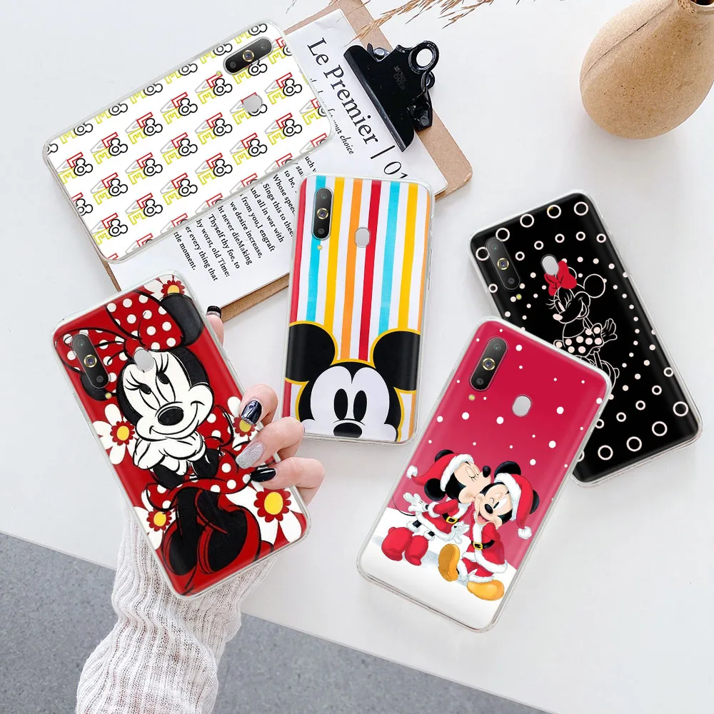

Mickey Mouse Soft Transparent Case for LG K11 Plus K12 Prime K22 K40S K41S K51S K50S K61 K71 K52 K42 K62 Q61 Q52 K92 Q60 Max