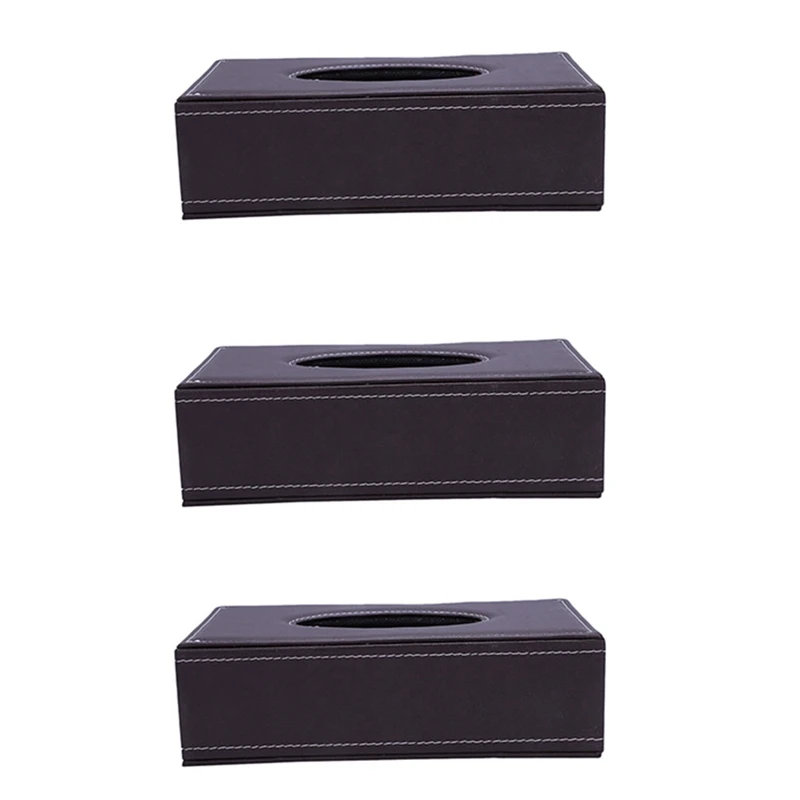 3X Portable Leather Rectangular Tissue Cover Box Holders Case Pumping Paper Hotel Home Car Gift Brown
3X Portable Leather Rectangular Tissue Cover Box Holders Case Pumping Paper Hotel Home Car Gift Brown