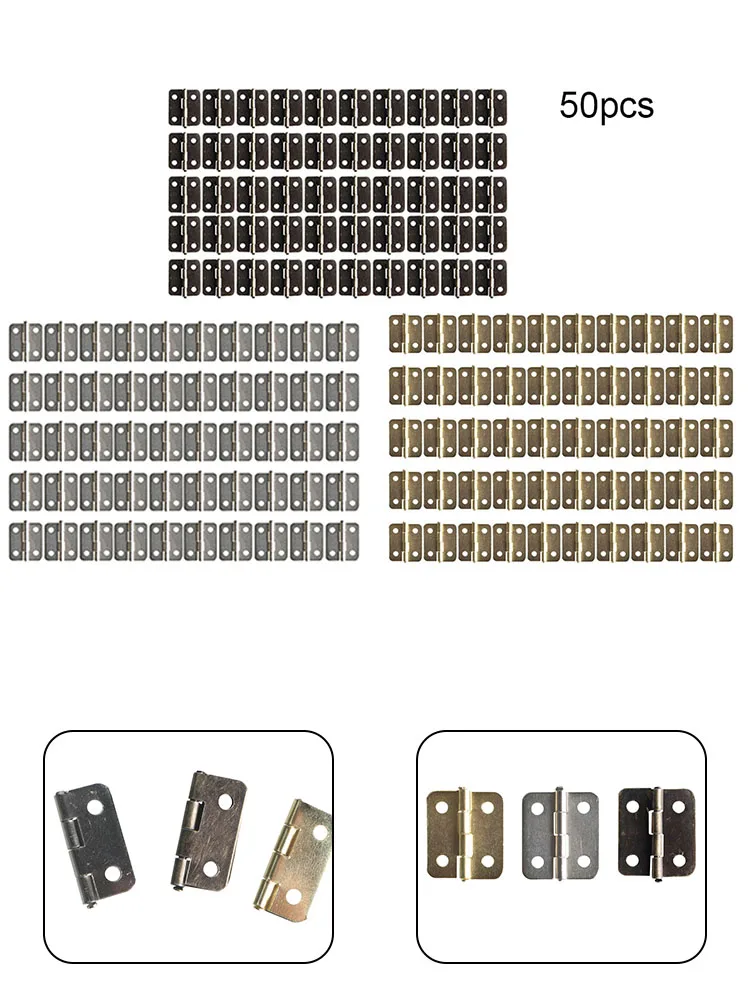50pcs Furniture Hinge 200pcs Screws For Wooden Box Door Cabinet Wardrobes Vintage Jewelry Cabinet Suitcases Hinge Home Hardeware
50pcs Furniture Hinge 200pcs Screws For Wooden Box Door Cabinet Wardrobes Vintage Jewelry Cabinet Suitcases Hinge Home Hardeware
