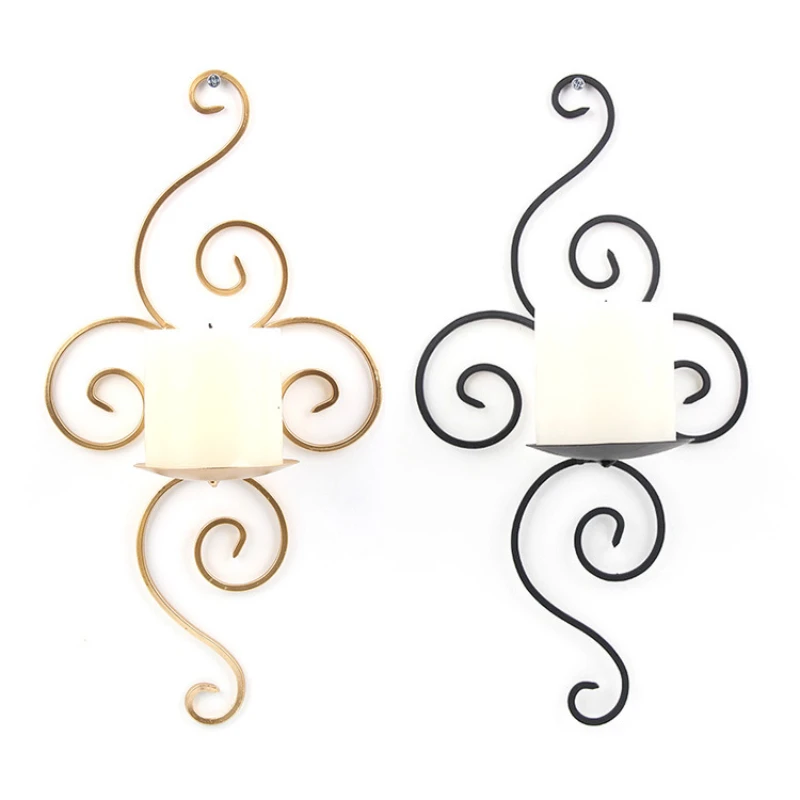 2pcs Square iron double spiral wall hanging candlestick Iron wall candlestick Model room wall hanging decoration foldable
2pcs Square iron double spiral wall hanging candlestick Iron wall candlestick Model room wall hanging decoration foldable