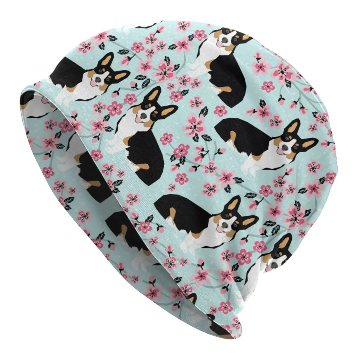 Corgi Cherry Blossom Floral Dog Bonnet Hats Knitted Hat Casual Ski Animal Skullies Beanies Hat Unisex Warm Dual-use Cap
Corgi Cherry Blossom Floral Dog Bonnet Hats Knitted Hat Casual Ski Animal Skullies Beanies Hat Unisex Warm Dual-use Cap
