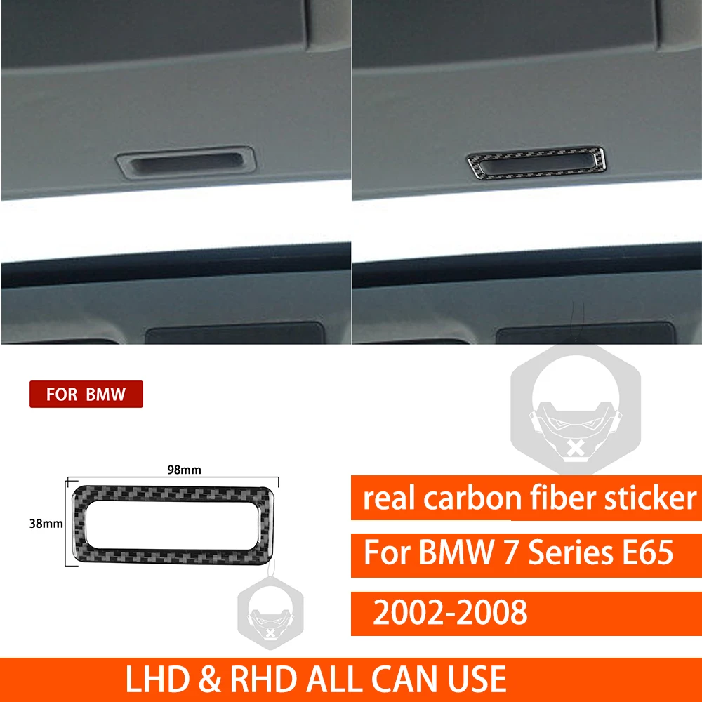Для BMW 7 серии E65 2002-2008 фоторамка Обложка тюнинг наклейка из настоящего углеродного волокна автомобильные аксессуары для интерьера 
Для BMW 7 серии E65 2002-2008 фоторамка Обложка тюнинг наклейка из настоящего углеродного волокна автомобильные аксессуары для интерьера