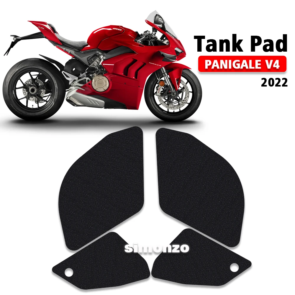 

Tankpad For Ducati Panigale V4S SP2 Fits Panigale V4 Motorcycle Anti Slip Tank Pad Gas Knee Grip Traction Side Protector Sticker