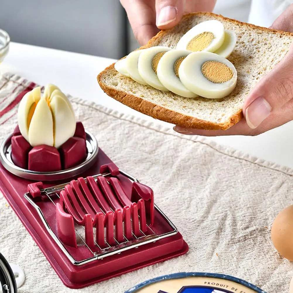 Egg Slicer Egg Slicer Cutter Set 3-in-1 Detachable Wire Chopper for Boiled Eggs Food Grade Bpa Free Kitchen Supplies Detachable
Egg Slicer Egg Slicer Cutter Set 3-in-1 Detachable Wire Chopper for Boiled Eggs Food Grade Bpa Free Kitchen Supplies Detachable