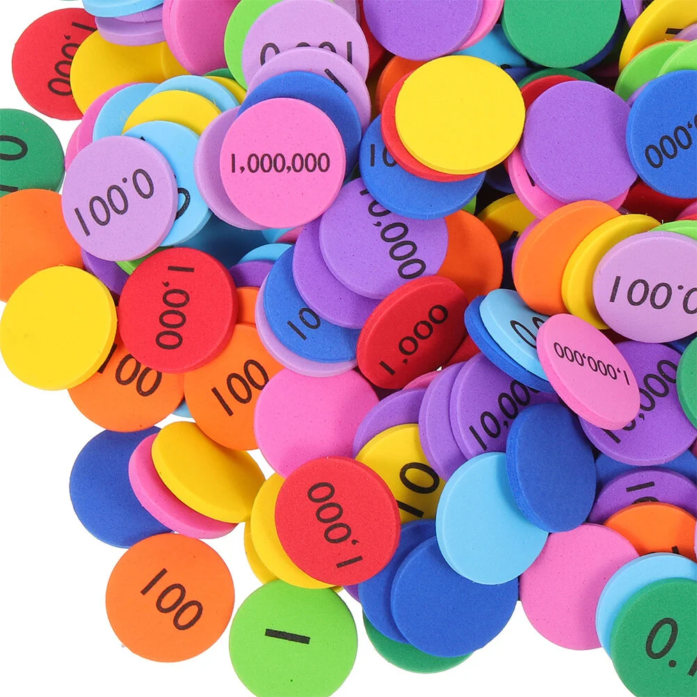 320 Pcs Number Toys Place Plate Small Value Disks Kids Math Discs CD Eva Numbers Arithmetic Child
320 Pcs Number Toys Place Plate Small Value Disks Kids Math Discs CD Eva Numbers Arithmetic Child