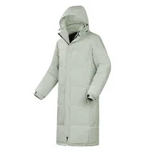 Winter Down Jacket for Men and Women Medium Length Youth School Uniform Thickened School Uniform White Duck Down Jacket