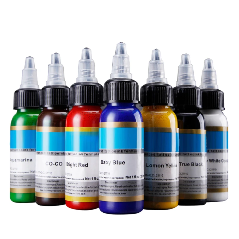 14 Colors Tattoo Inks 30ml/bottle Tatto Pigment Inks Set For Body Art Kit Natural Plant Micropigmentation Pigment makeup
14 Colors Tattoo Inks 30ml/bottle Tatto Pigment Inks Set For Body Art Kit Natural Plant Micropigmentation Pigment makeup