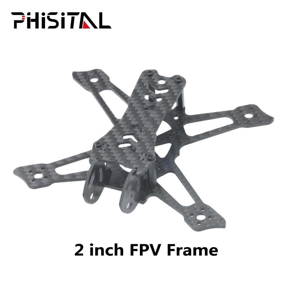 PHISITAL Zen 115mm 2 inch diy FPV Racing Drone Frame Carbon Fiber Quadcopter Frame Kit
PHISITAL Zen 115mm 2 inch diy FPV Racing Drone Frame Carbon Fiber Quadcopter Frame Kit