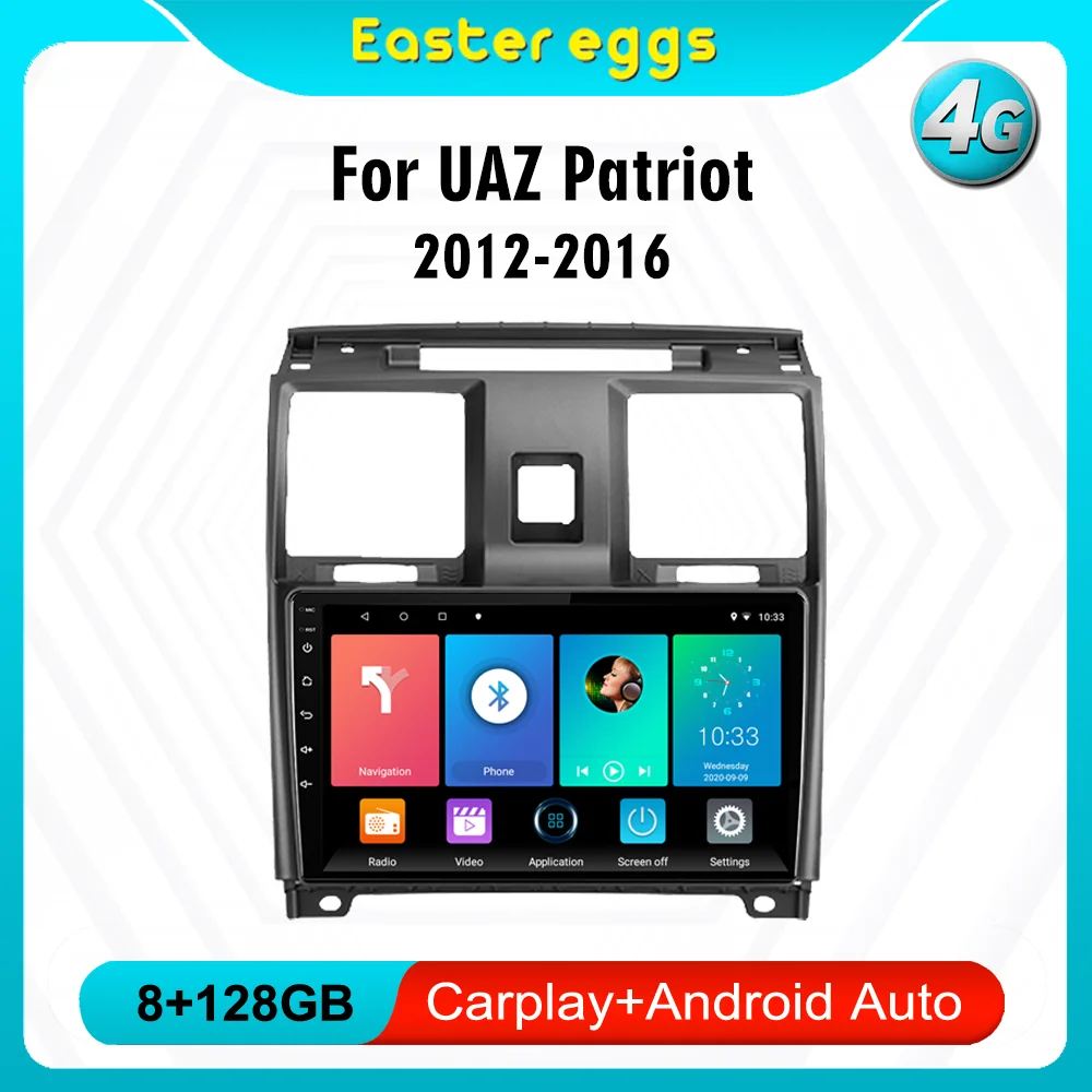 2 Din Autoradio For UAZ Patriot 2012-2016 Android Radio Multimedia Apple Carplay 4G WiFi Video Player Navigation GPS Head Unit
2 Din Autoradio For UAZ Patriot 2012-2016 Android Radio Multimedia Apple Carplay 4G WiFi Video Player Navigation GPS Head Unit