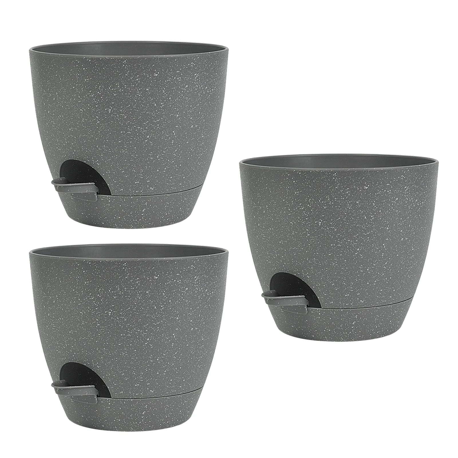 Lazy Self-watering Flowerpot Automatic Water Absorption Succulent Aquaculture Transparent Round Plastic Hydroponic Flowerpot
Lazy Self-watering Flowerpot Automatic Water Absorption Succulent Aquaculture Transparent Round Plastic Hydroponic Flowerpot
