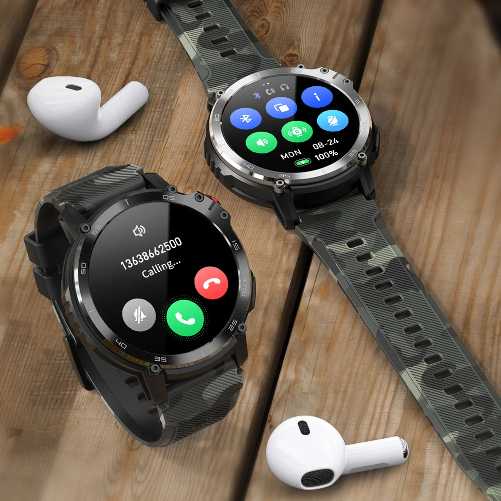 Smart Watch Heart Rate Health Monitor Fitness Watch Fitness Tracker 400mAh Battery Waterproof Bluetooth-compatible Call
Smart Watch Heart Rate Health Monitor Fitness Watch Fitness Tracker 400mAh Battery Waterproof Bluetooth-compatible Call