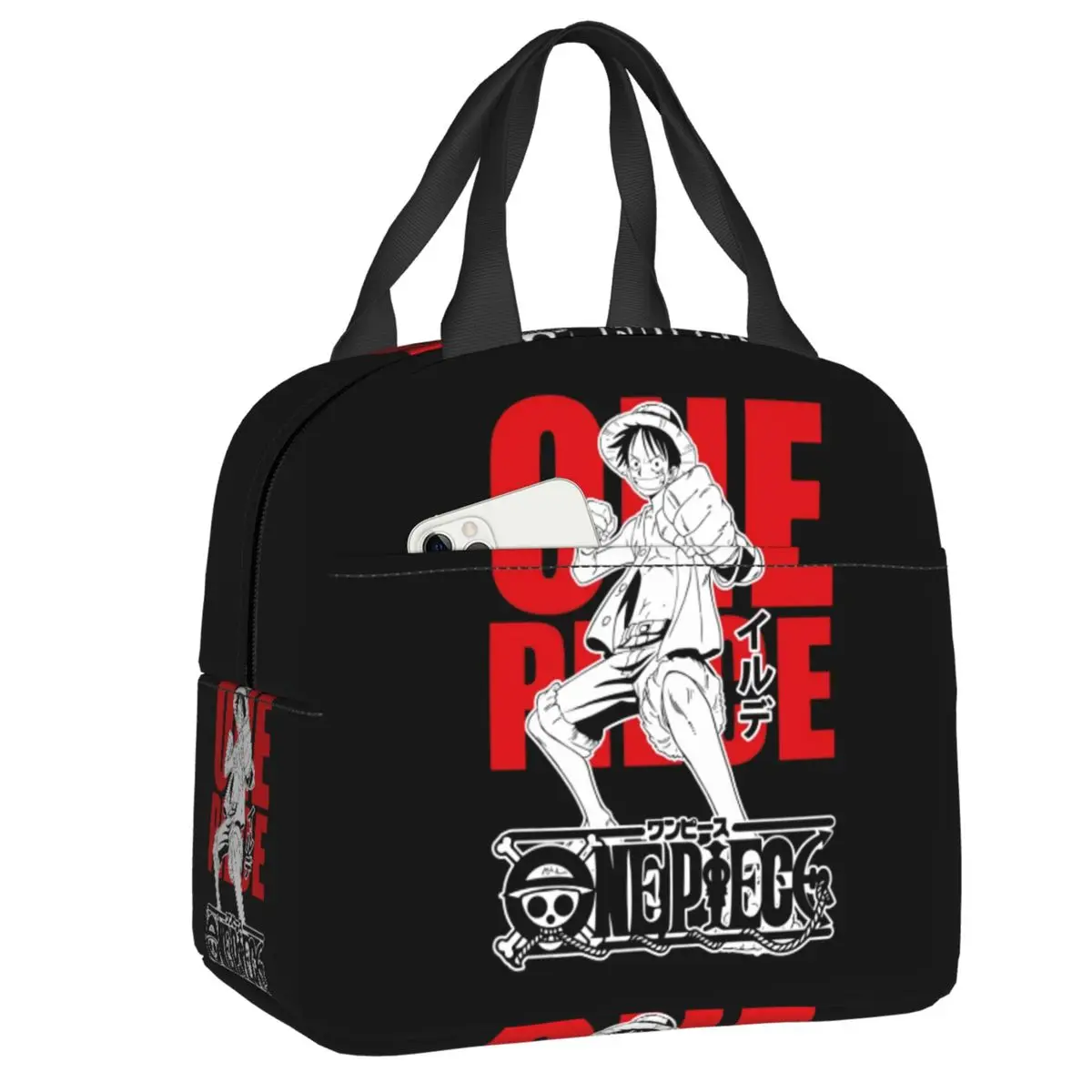 Anime One Pieces Insulated Lunch Bag for Women Portable Straw Hat Pirates Luffy Thermal Cooler Lunch Tote Beach Camping Travel
Anime One Pieces Insulated Lunch Bag for Women Portable Straw Hat Pirates Luffy Thermal Cooler Lunch Tote Beach Camping Travel