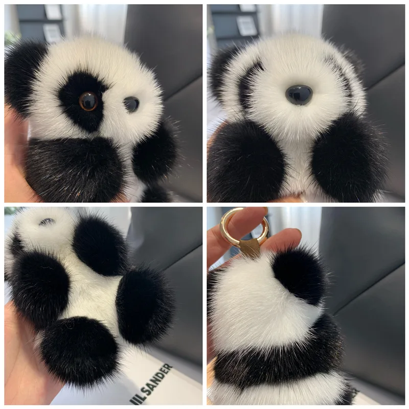 Small Panda Plush Doll Women Bag Ornaments Cute Imitation Mink Fur Panda Car Keychain Cute Bear Car Key Chain Fashion Toys
Small Panda Plush Doll Women Bag Ornaments Cute Imitation Mink Fur Panda Car Keychain Cute Bear Car Key Chain Fashion Toys