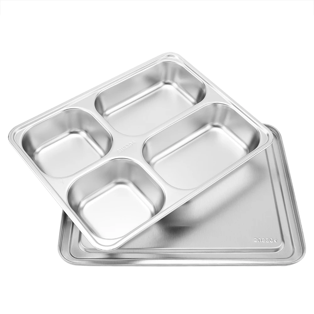 Stainless Steel Food Serving Tray Canteen Lunch Tray with Cover Cafeteria Divided Food Tray stainless stainless stainless
Stainless Steel Food Serving Tray Canteen Lunch Tray with Cover Cafeteria Divided Food Tray stainless stainless stainless