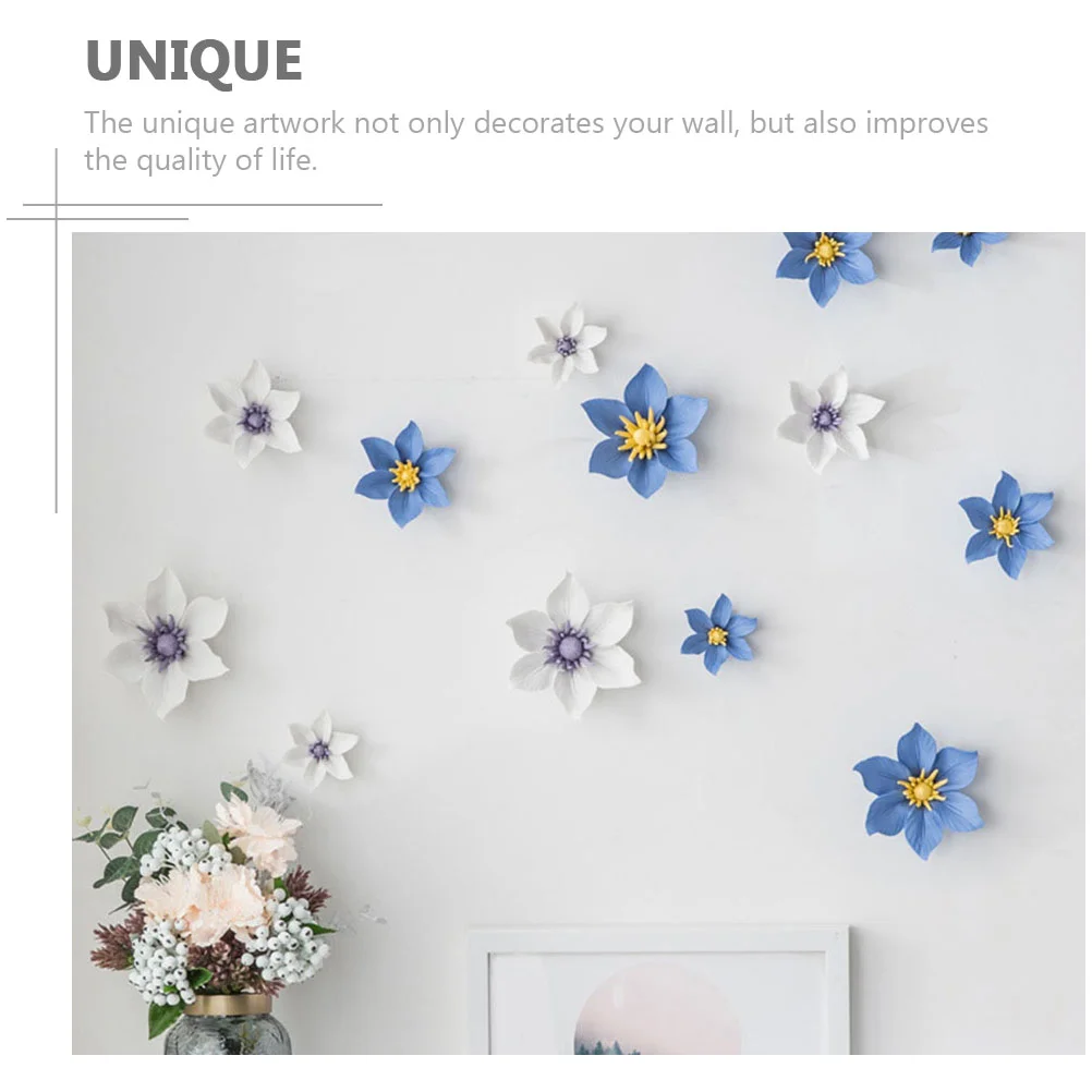 Wall Flower Ceramicdecor 3D Sculpture Hanging Floral Flowers Garden Porcelain Bedroom Decoration Decorations Rustic Peony
Wall Flower Ceramicdecor 3D Sculpture Hanging Floral Flowers Garden Porcelain Bedroom Decoration Decorations Rustic Peony