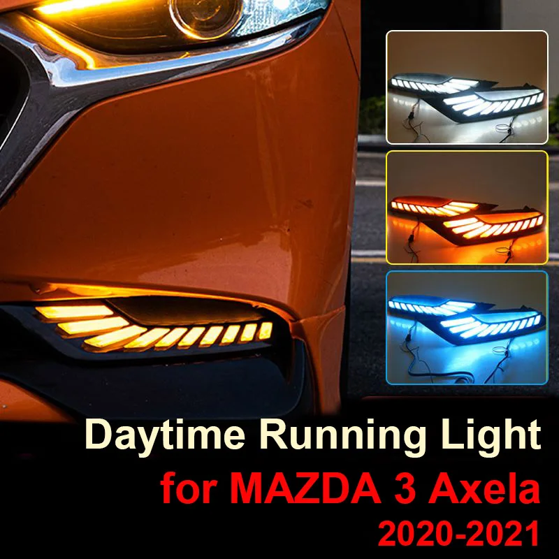 2pcs for MAZDA 3 Axela 2020-2021 Daytime Running Light Streamer Light Modification LED Fog Light Car Accessories
2pcs for MAZDA 3 Axela 2020-2021 Daytime Running Light Streamer Light Modification LED Fog Light Car Accessories
