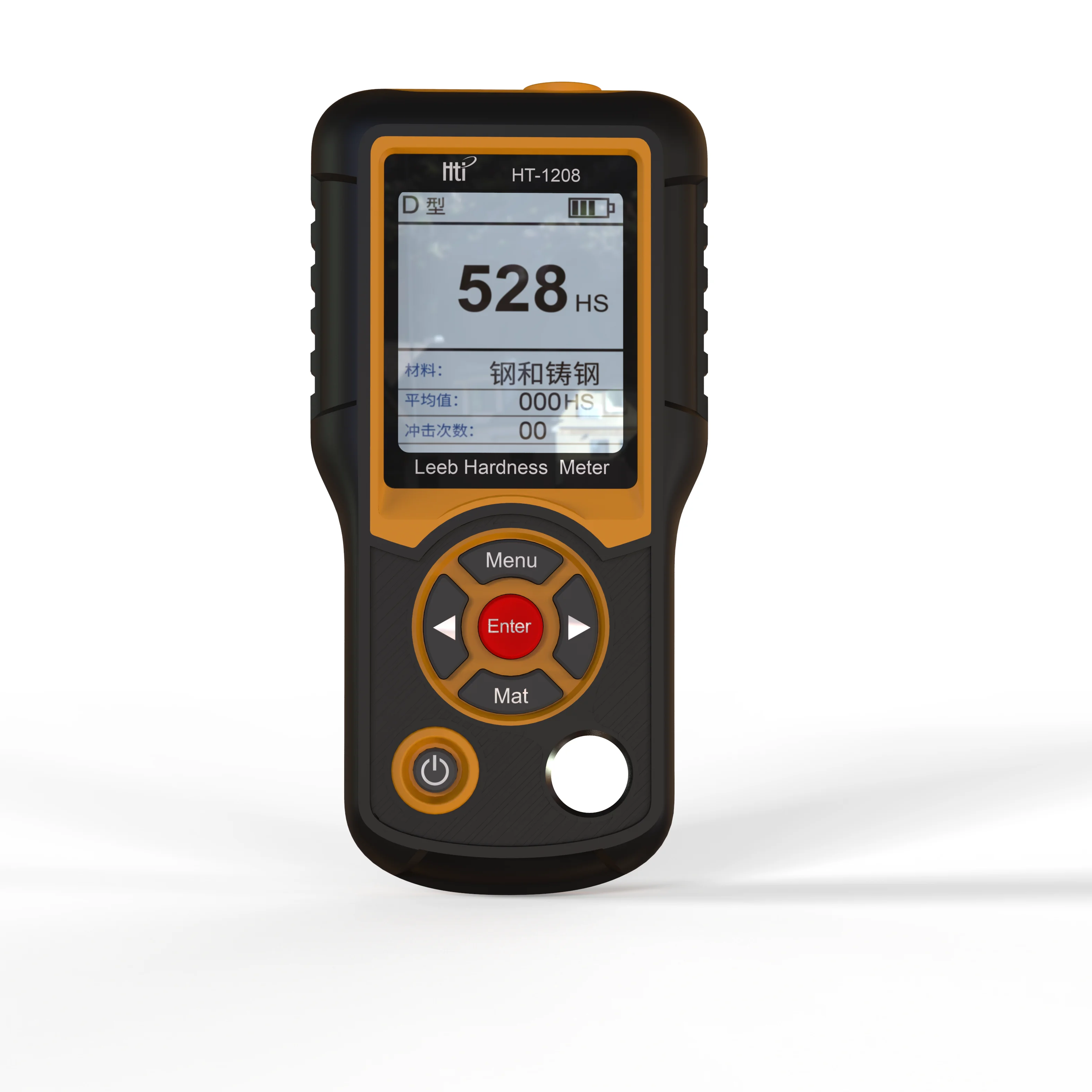 HTI HT-1208 Digital Screen Portable Hardness Tester Meter /durometer for Metal Steel Durometer 3*1.5V AA 320*240 D Style 1years
HTI HT-1208 Digital Screen Portable Hardness Tester Meter /durometer for Metal Steel Durometer 3*1.5V AA 320*240 D Style 1years