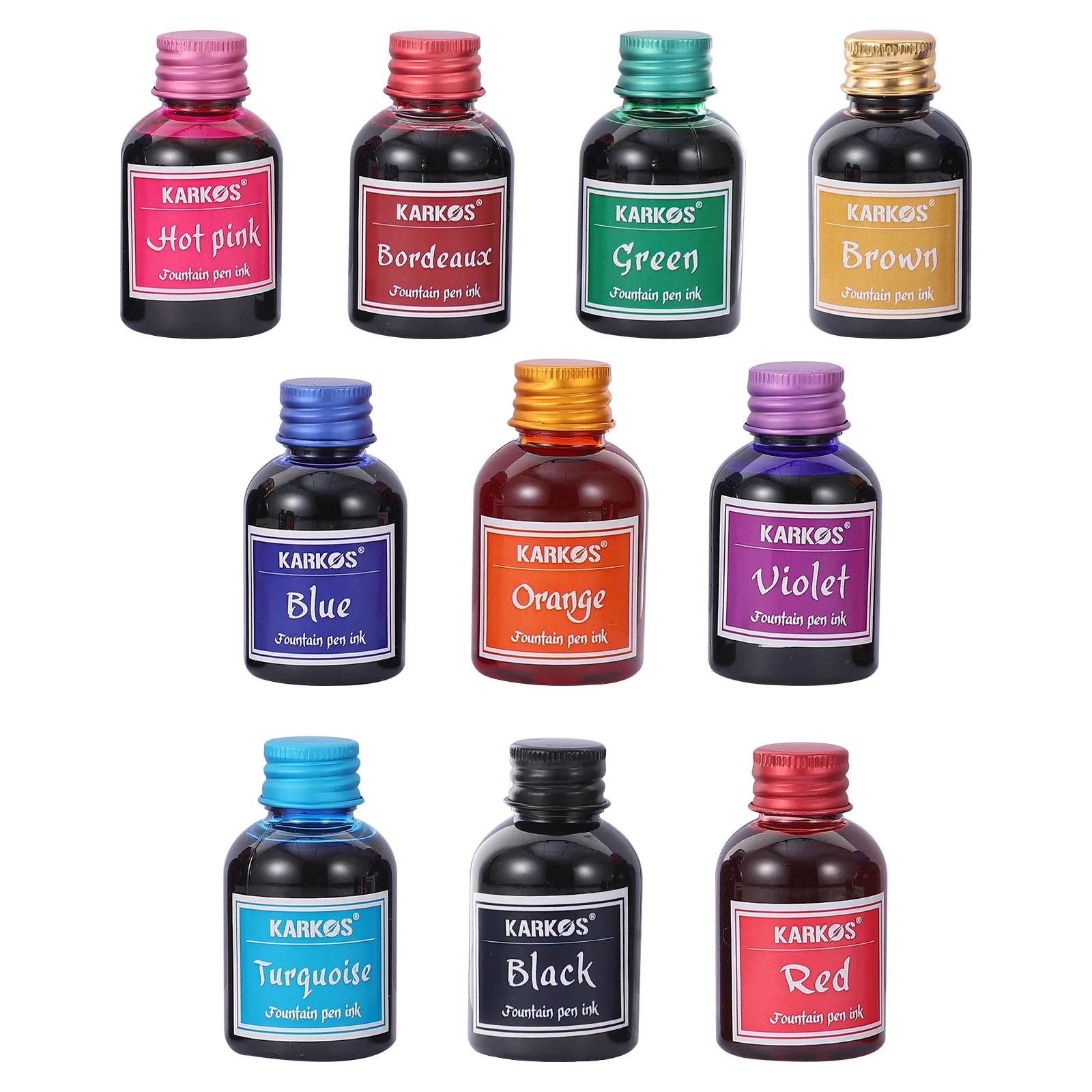10 Bottles Fountain Pen Non Carbon Ink Ink For Fountain Pens Calligraphy Free Dip Set Drawing Water Non-Carbon
10 Bottles Fountain Pen Non Carbon Ink Ink For Fountain Pens Calligraphy Free Dip Set Drawing Water Non-Carbon