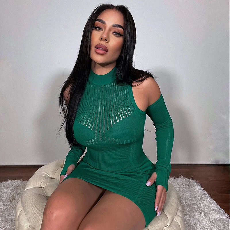 Casual elegant slim sexy 2023 new dress, Autumn Knitting Long Sleeve Mini Dress for Women Sexy See Through Bodycon Party Dresses
Casual elegant slim sexy 2023 new dress, Autumn Knitting Long Sleeve Mini Dress for Women Sexy See Through Bodycon Party Dresses