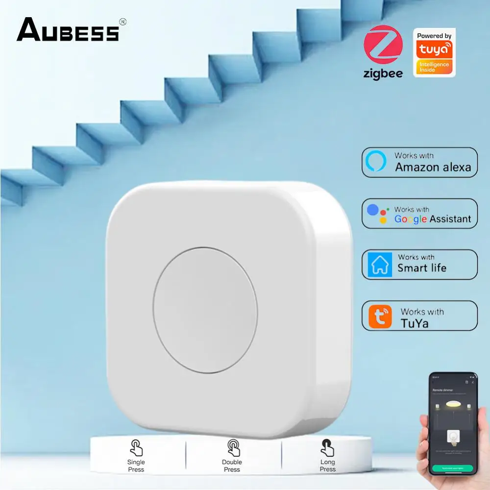 ZigBee Tuya Button Smart Scene Switch Smart Home Multi-scene Linkage Key Switchs Alexa Google Remote Control Zigbee Gateway Need
ZigBee Tuya Button Smart Scene Switch Smart Home Multi-scene Linkage Key Switchs Alexa Google Remote Control Zigbee Gateway Need