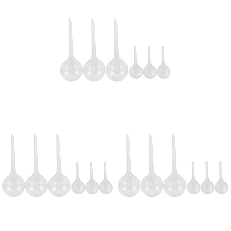 18 Pcs Clear Plant Watering Bulbs Garden Watering Globes,Plastic Self-Watering Globes Garden Water Device For Plant
18 Pcs Clear Plant Watering Bulbs Garden Watering Globes,Plastic Self-Watering Globes Garden Water Device For Plant