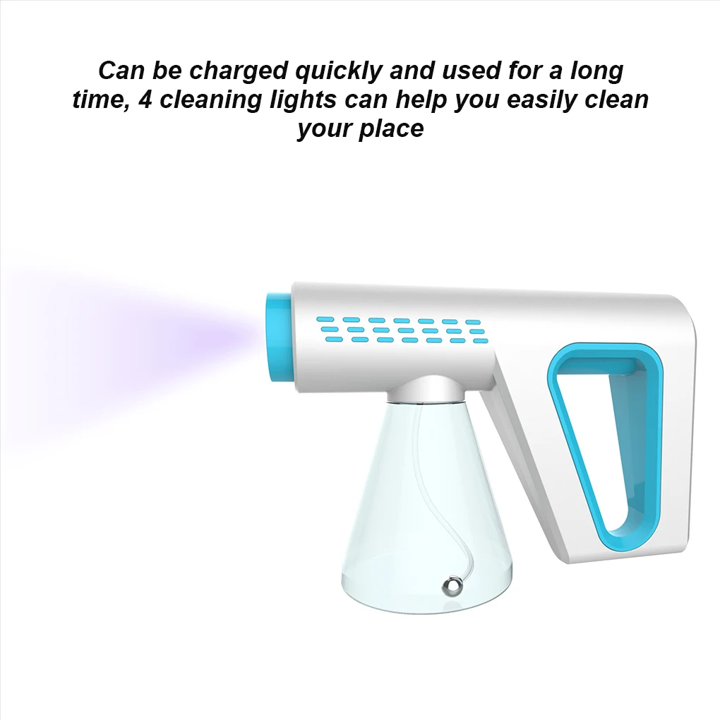 Cleaning Atomizer 300ml Electric Wireless Spray Fogger Rechargeable Handheld Sprayer Machine
Cleaning Atomizer 300ml Electric Wireless Spray Fogger Rechargeable Handheld Sprayer Machine