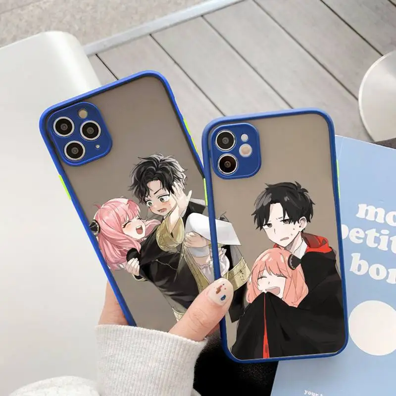 Spy X Family Anya Anime Couple Phone Case matte transparent For iphone 14 11 12 13 plus mini x xs xr pro max cover
Spy X Family Anya Anime Couple Phone Case matte transparent For iphone 14 11 12 13 plus mini x xs xr pro max cover