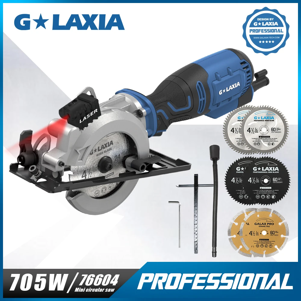 G LAXIA 705W Mini Circular Saw Electric Power Cutting Tool for Wood PVC Tile 220V Manual Hand Circular Saw Machine for DIY 
G LAXIA 705W Mini Circular Saw Electric Power Cutting Tool for Wood PVC Tile 220V Manual Hand Circular Saw Machine for DIY