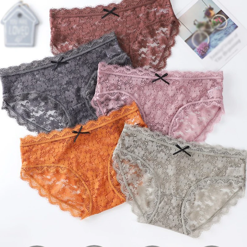 Women Breathable Temptation Seamless Cotton Crotch Briefs Thong Cotton Underwear Lace Panties JUKIODS1
Women Breathable Temptation Seamless Cotton Crotch Briefs Thong Cotton Underwear Lace Panties JUKIODS1